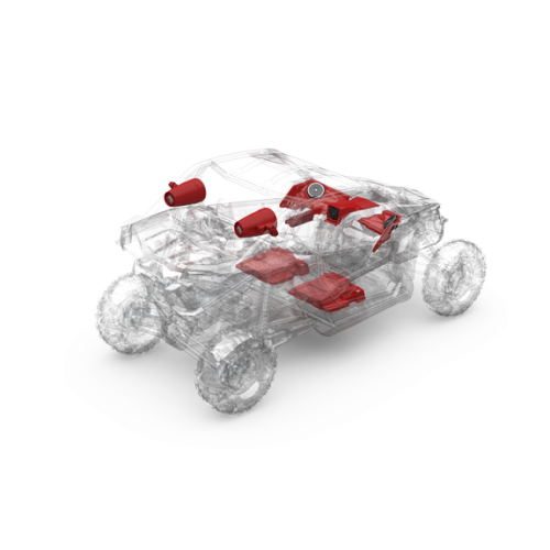 Can-Am Maverick X3 - Rockford Fosgate Stage-6 All-In-One Audio System Can-Am Maverick X3 - Rockford Fosgate Stage-6 All-In-One Audio System