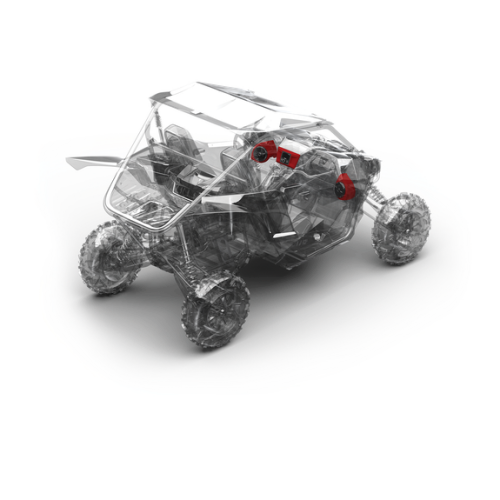 Yamaha YXZ - Rockford Fosgate Stage-2 All-In-One Audio System