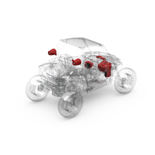 Polaris RZR 900/1000/Turbo w/ Ride Command - Rockford Fosgate Stage-4 All-In-One Audio System Polaris RZR 900/1000/Turbo w/ Ride Command - Rockford Fosgate Stage-4 All-In-One Audio System