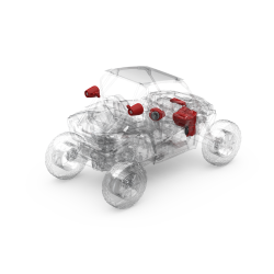 Polaris RZR 900/1000/Turbo w/ Ride Command - Rockford Fosgate Stage-5 All-In-One Audio System Polaris RZR 900/1000/Turbo w/ Ride Command - Rockford Fosgate Stage-5 All-In-One Audio System