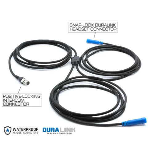 Rugged Radios 2 Person - 364 Super Sport - Communication Intercom System with Helmet Kits Rugged Radios 2 Person - 364 Super Sport - Communication Intercom System with Helmet Kits