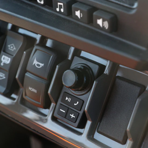 Rugged Radios 696 Plus Remote Head Complete Master Communication Kit with Intercom and 2-Way Radio