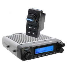 Rugged Radios STX Stereo Remote Head Complete Master Communication Kit with Intercom and 2-Way Radio