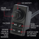 Rugged Radios STX Stereo Remote Head Complete Master Communication Kit with Intercom and 2-Way Radio Rugged Radios STX Stereo Remote Head Complete Master Communication Kit with Intercom and 2-Way Radio