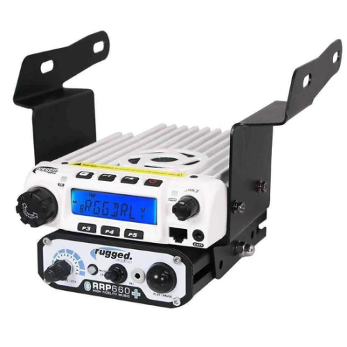 Rugged Radios Polaris RZR 570, 800, 900 Mount for Rugged Radios and Intercom