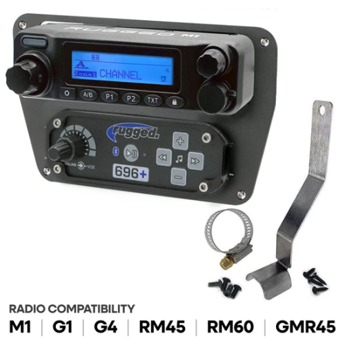 Rugged Radios Can-Am Commander Intercom and Radio Mount Rugged Radios Can-Am Commander Intercom and Radio Mount
