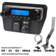 Rugged Radios Can-Am Commander Intercom and Radio Mount Rugged Radios Can-Am Commander Intercom and Radio Mount