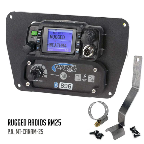 Rugged Radios Can-Am Commander Intercom and Radio Mount Rugged Radios Can-Am Commander Intercom and Radio Mount