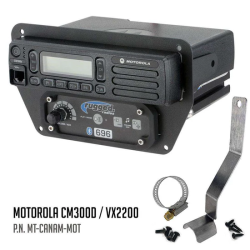 Rugged Radios Can-Am Commander Intercom and Radio Mount Rugged Radios Can-Am Commander Intercom and Radio Mount