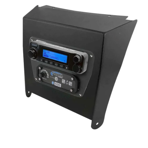 Rugged Radios Kawasaki KRX Multi-Mount Kit for Rugged Mobile Radios and Intercom