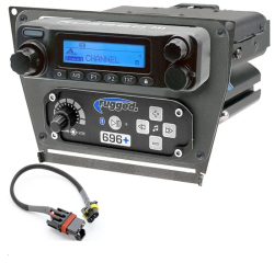 Rugged Radios Polaris RZR PRO XP, RZR Turbo R, and RZR PRO R Dash Mount Radio and Intercom