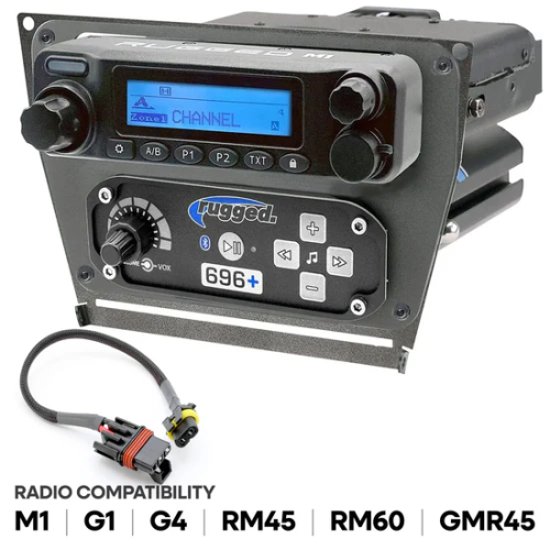 Rugged Radios Polaris RZR PRO XP, RZR Turbo R, and RZR PRO R Dash Mount Radio and Intercom Rugged Radios Polaris RZR PRO XP, RZR Turbo R, and RZR PRO R Dash Mount Radio and Intercom