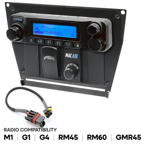 Rugged Radios Polaris RZR PRO XP, RZR Turbo R, and RZR PRO R Dash Mount Radio and Intercom Rugged Radios Polaris RZR PRO XP, RZR Turbo R, and RZR PRO R Dash Mount Radio and Intercom
