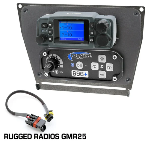 Rugged Radios Polaris RZR PRO XP, RZR Turbo R, and RZR PRO R Dash Mount Radio and Intercom Rugged Radios Polaris RZR PRO XP, RZR Turbo R, and RZR PRO R Dash Mount Radio and Intercom