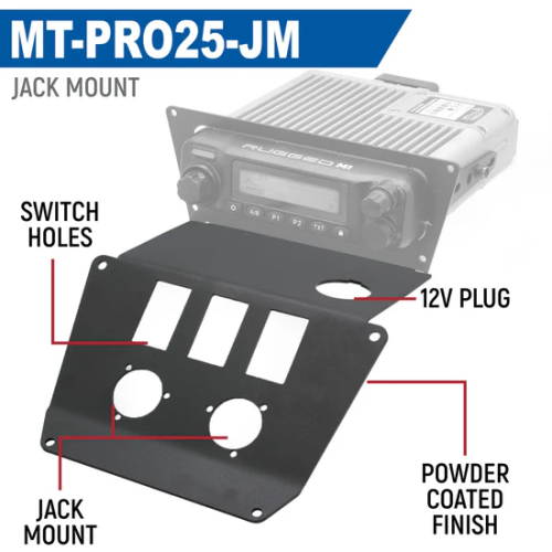 Rugged Radios Lower Accessory Panel for 2025 Polaris RZR Pro XP, Pro R, and Pro S Radio Mount Rugged Radios Lower Accessory Panel for 2025 Polaris RZR Pro XP, Pro R, and Pro S Radio Mount