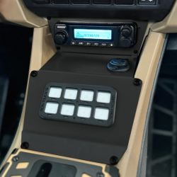 Rugged Radios Lower Accessory Panel for 2025 Polaris RZR Pro XP, Pro R, and Pro S Radio Mount