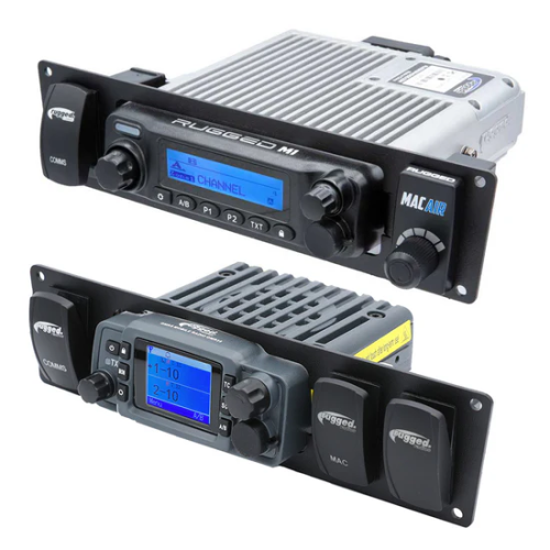 Rugged Radios Wolverine RMAX Mount for Mobile Radio and Rocker Switches