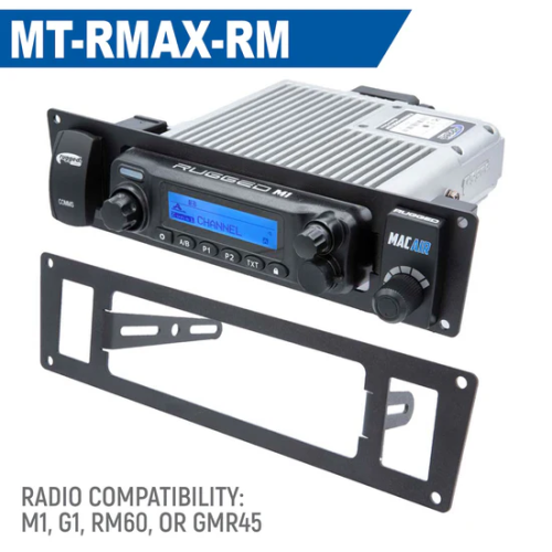 Rugged Radios Wolverine RMAX Mount for Mobile Radio and Rocker Switches