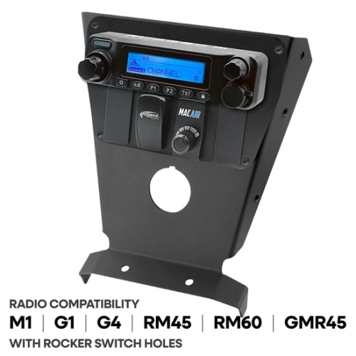 Rugged Radios Can-Am X3 Multi Mount Kit for Rugged UTV Intercoms and Radios