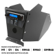 Rugged Radios Can-Am X3 Mounting Kit with Multi Mount and Side Panels