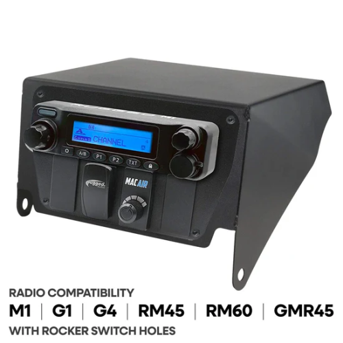 Rugged Radios Can-Am X3 Multi-Mount Kit - Top Mount - for Rugged UTV Intercoms and Radios Rugged Radios Can-Am X3 Multi-Mount Kit - Top Mount - for Rugged UTV Intercoms and Radios