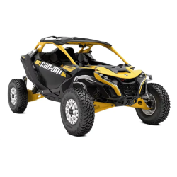 Rugged Radios Can-Am Maverick R Complete Communication Kit with Rocker Switch Bluetooth Intercom and 2-Way Radio