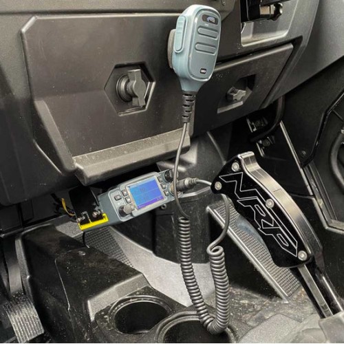 Rugged Radios Radio Kit Plus - GMR25 Waterproof GMRS Mobile Radio Kit with External Speaker