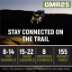 Rugged Radios Radio Kit Plus - GMR25 Waterproof GMRS Mobile Radio Kit with External Speaker