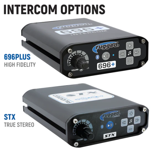 Rugged Radios Yamaha YXZ 1000R Complete Communication Kit with Bluetooth Intercom and 2-Way Radio