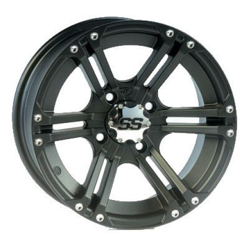 ITP SS212 Black 14x6 Wheel/Rim ITP SS212 Black 14x6 Wheel/Rim