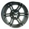 ITP SS212 Black 14x6 Wheel/Rim