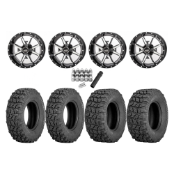 Sedona Coyote 25x8-12 & 25x10-12 Tires on Frontline 556 Machined Wheels