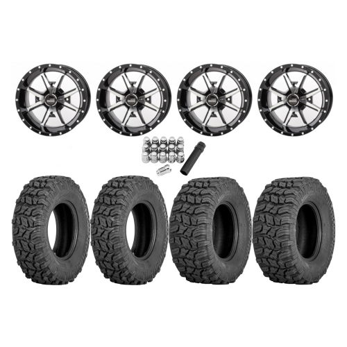 Sedona Coyote 25x8-12 & 25x10-12 Tires on Frontline 556 Machined Wheels