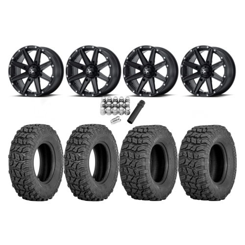 Sedona Coyote 25x8-12 & 25x10-12 Tires on MSA M33 Clutch Wheels