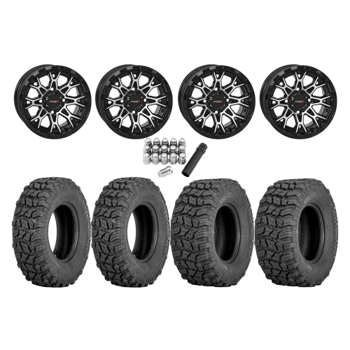 Sedona Coyote 25x8-12 & 25x10-12 Tires on ST-6 Machined Wheels