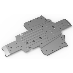 Rival Powersports Honda Pioneer 1000 Alloy Central Skid Plate 2022+ Rival Powersports Honda Pioneer 1000 Alloy Central Skid Plate 2022+