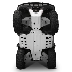 Rival Powersports Yamaha Grizzly 700 Alloy Central Skid Plate