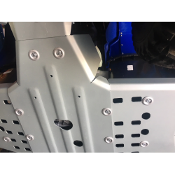 Rival Powersports Yamaha Kodiak 450 IRS Alloy Central Skid Plate Rival Powersports Yamaha Kodiak 450 IRS Alloy Central Skid Plate