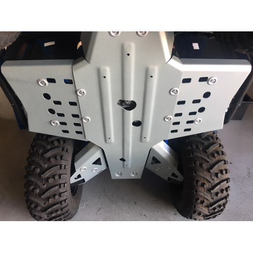 Rival Powersports Yamaha Kodiak 450 IRS Alloy Central Skid Plate