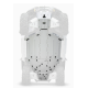 Rival Powersports Defender HD5 / HD7 / HD8 / HD9 / HD10 Alloy Central Skid Plate Rival Powersports Defender HD5 / HD7 / HD8 / HD9 / HD10 Alloy Central Skid Plate