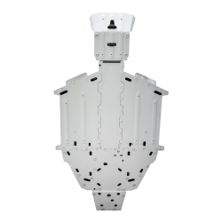 Rival Powersports Defender HD5 / HD7 / HD8 / HD9 / HD10 Alloy Central Skid Plate Rival Powersports Defender HD5 / HD7 / HD8 / HD9 / HD10 Alloy Central Skid Plate