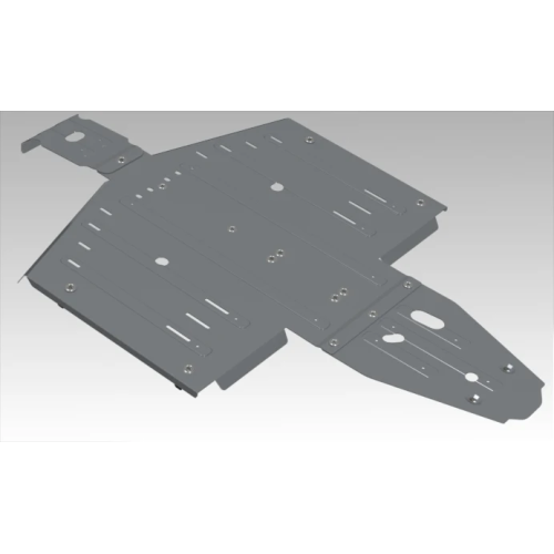 Rival Powersports Polaris General 1000 Alloy Central Skid Plate