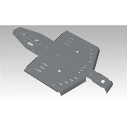 Rival Powersports Polaris General 1000 Alloy Central Skid Plate Rival Powersports Polaris General 1000 Alloy Central Skid Plate