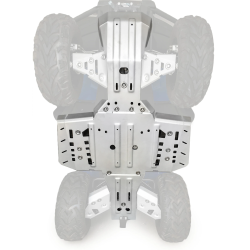 Rival Powersports CFMoto CForce 400 / 500EPS / 500 S GEN2 Alloy Central Skid Plate Rival Powersports CFMoto CForce 400 / 500EPS / 500 S GEN2 Alloy Central Skid Plate