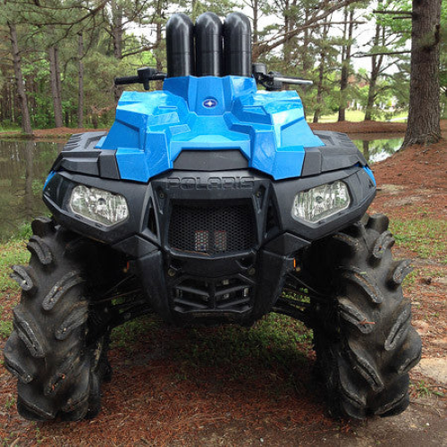 Going Deep Snorkels Polaris Sportsman Highlifter 850/1000 (2016-2023) Snorkel Extention Kit