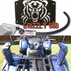 Yamaha Grizzly 660 Radiator Relocation/Snorkel Combo Kit 2002-2008 