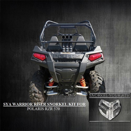 SYA 2 Inch Warrior Riser Snorkel kit for Polaris RZR 570 SYA 2 Inch Warrior Riser Snorkel kit for Polaris RZR 570