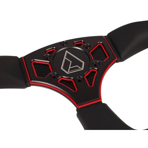 ASSAULT INDUSTRIES 350R LEATHER UTV STEERING WHEEL ASSAULT INDUSTRIES 350R LEATHER UTV STEERING WHEEL