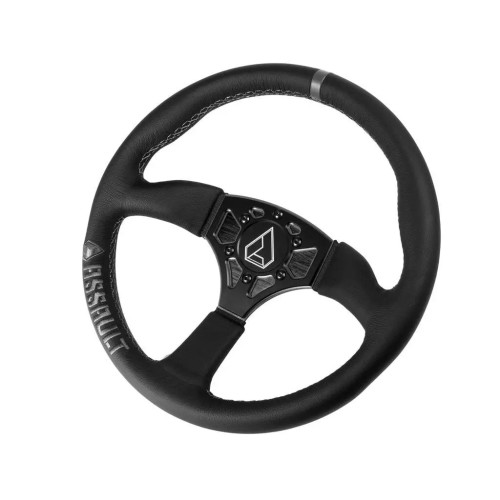 ASSAULT INDUSTRIES 350R LEATHER UTV STEERING WHEEL ASSAULT INDUSTRIES 350R LEATHER UTV STEERING WHEEL