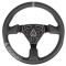 ASSAULT INDUSTRIES UNIVERSAL NAVIGATOR LEATHER UTV STEERING WHEEL